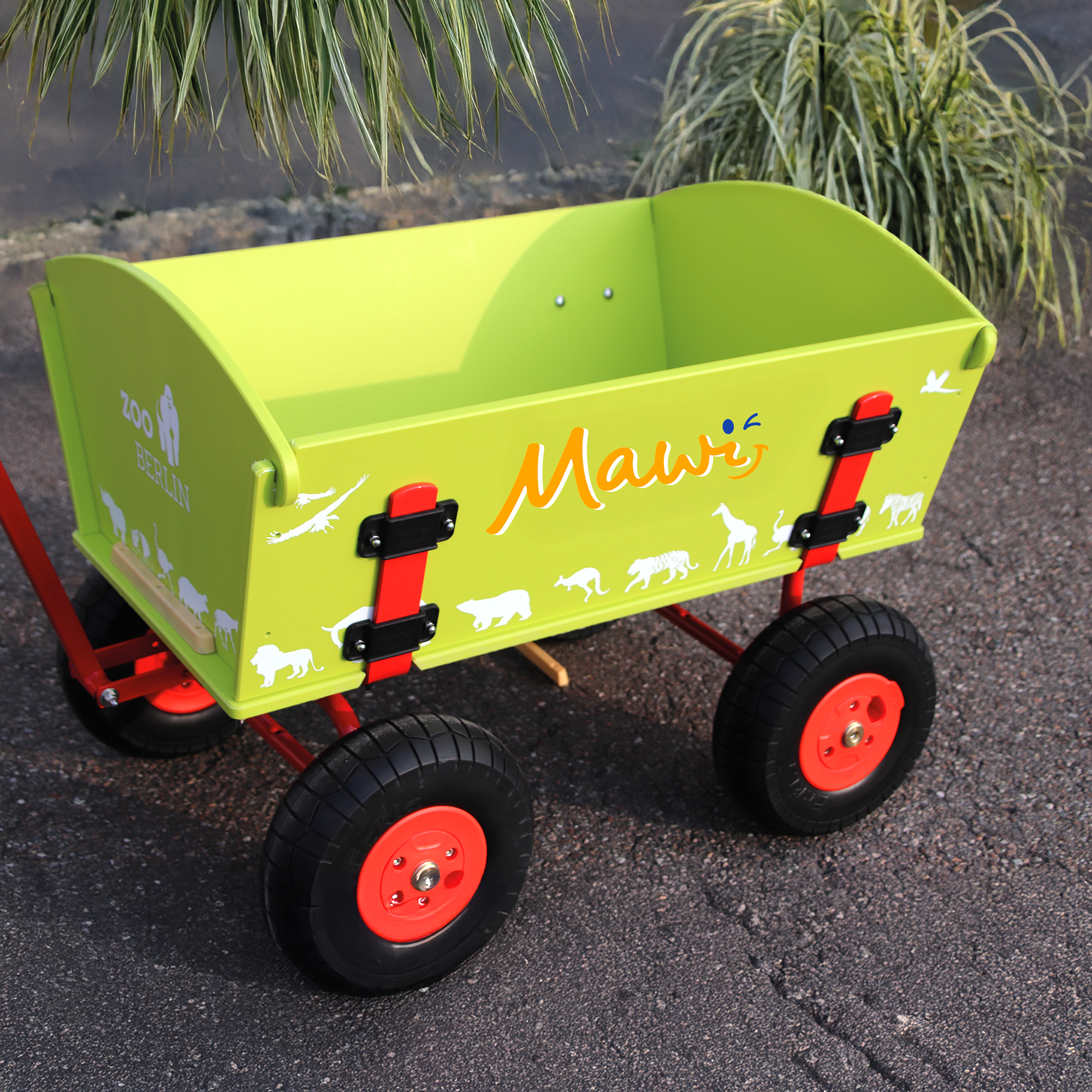 Bollerwagen Mawi Standard Long Pannenfrei