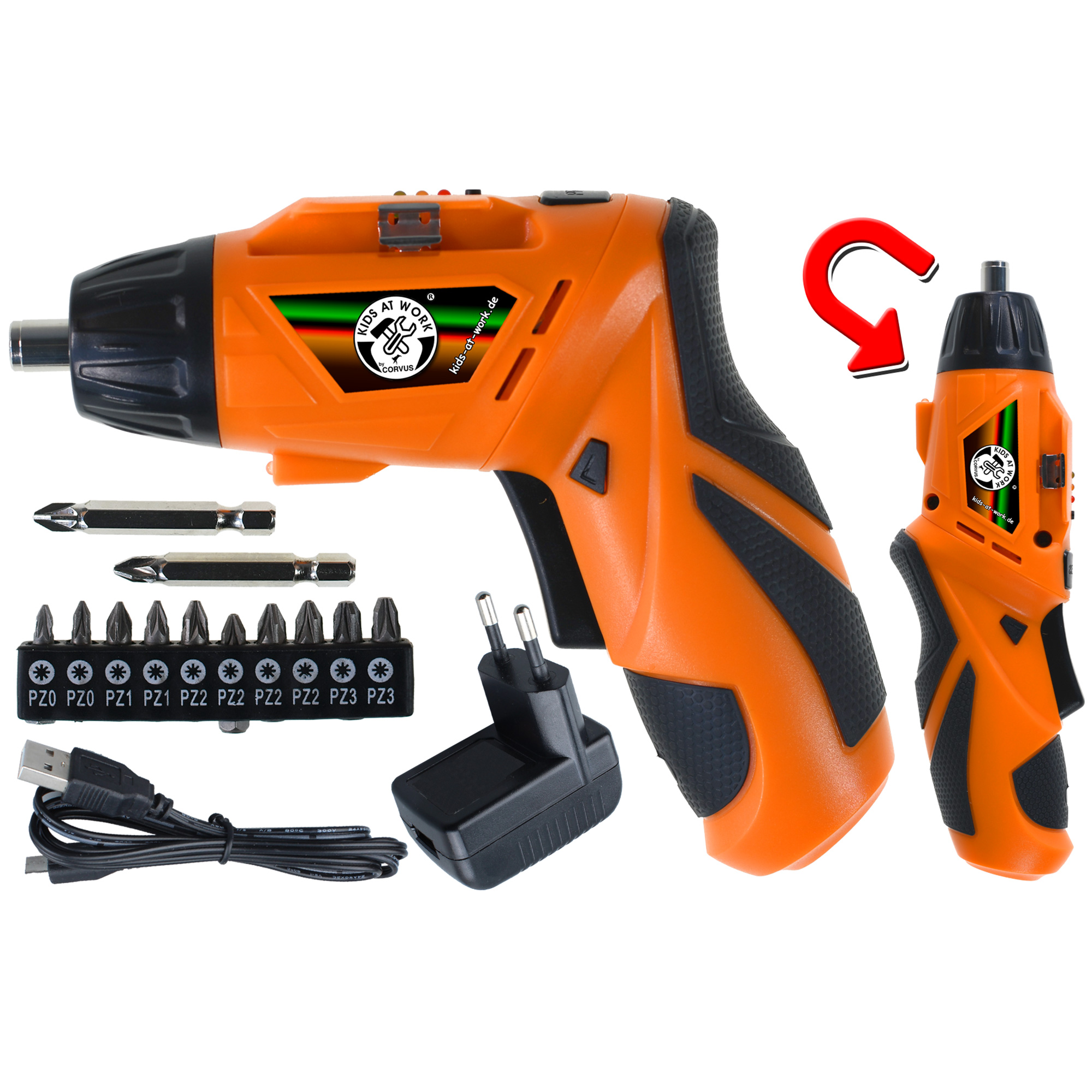 Akkuschrauber Bob mit Lithiumakku