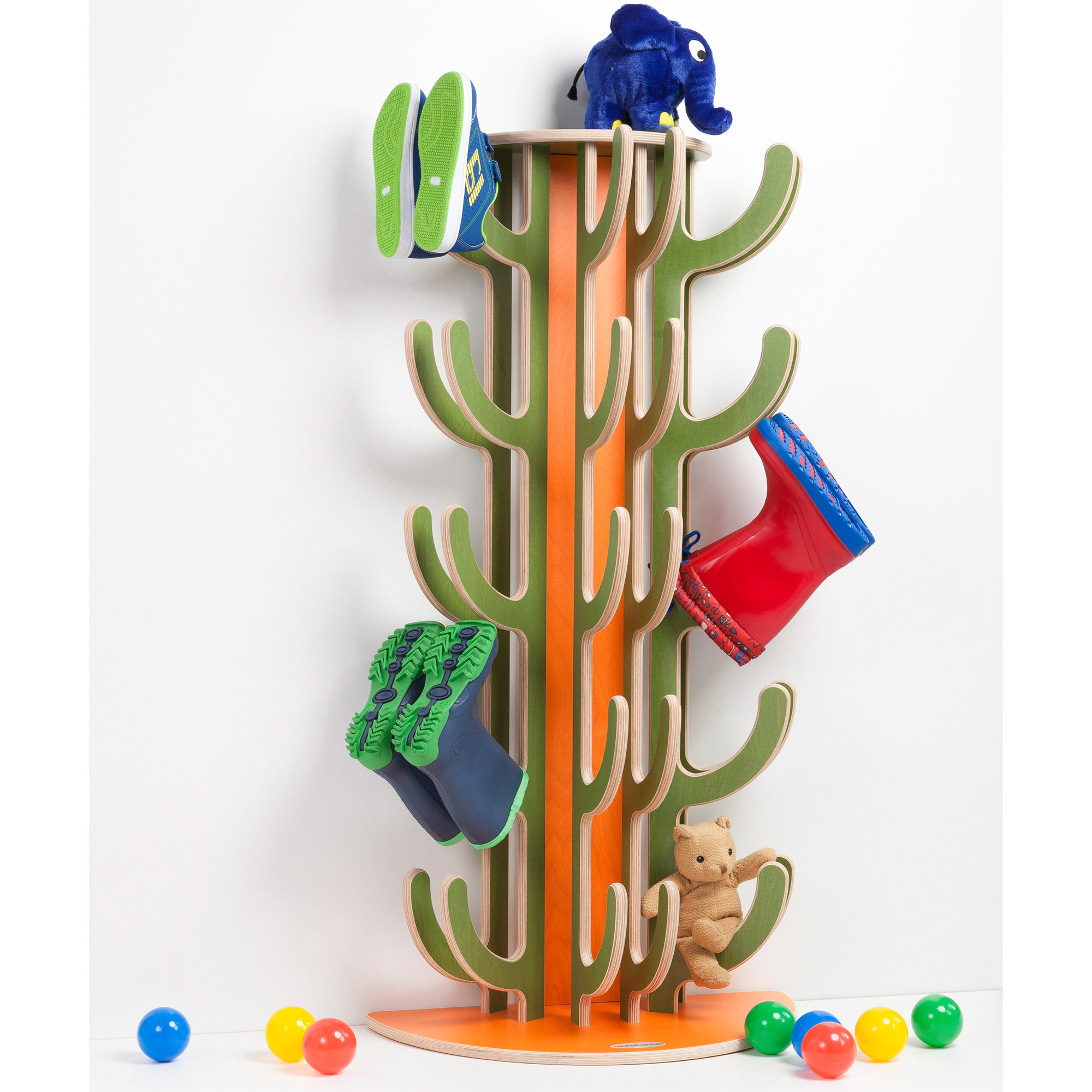 Stiefelkaktus® Wandmontage für 15 Paar Schuhe