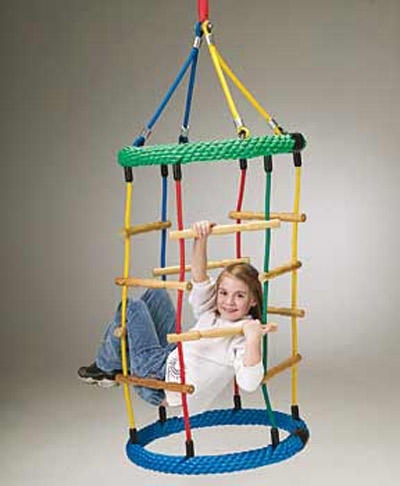 Kletter-Kamin mit Bodenverankerung