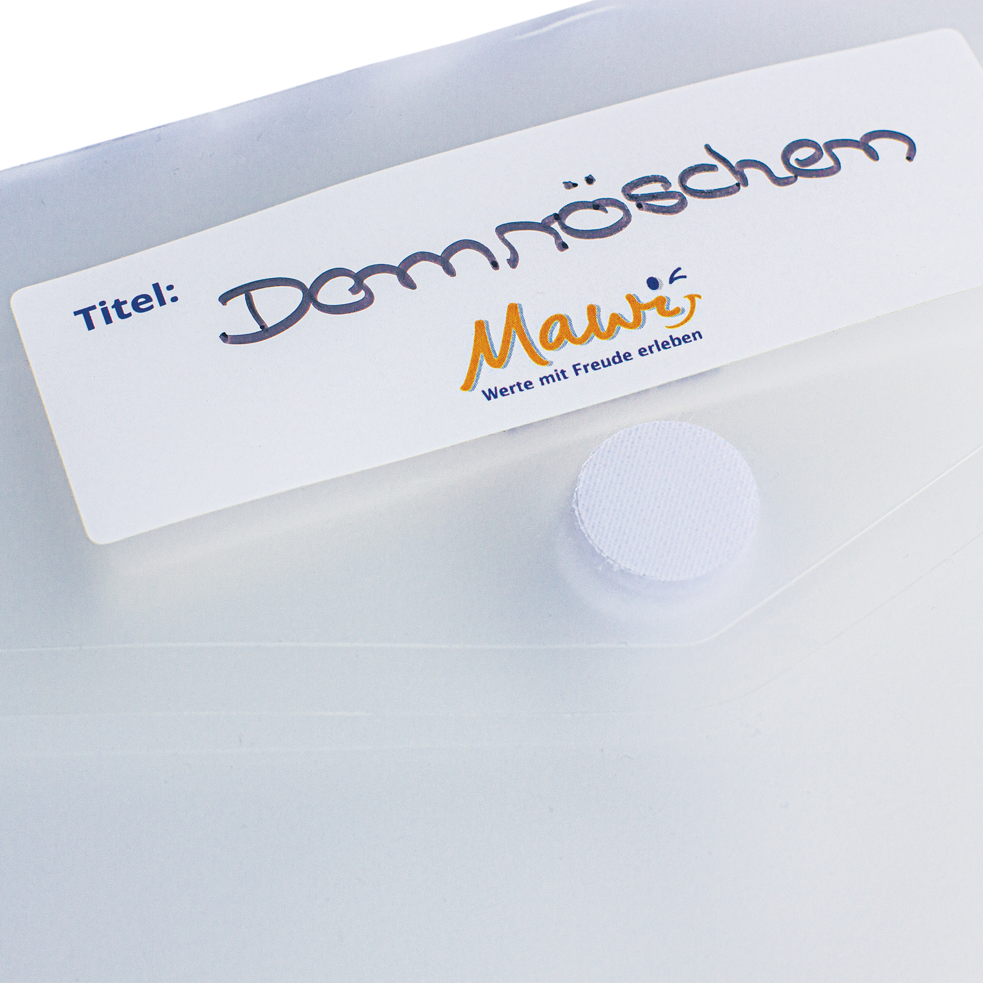 Sicht- und Schutzhülle inkl. Beschriftungsfeld