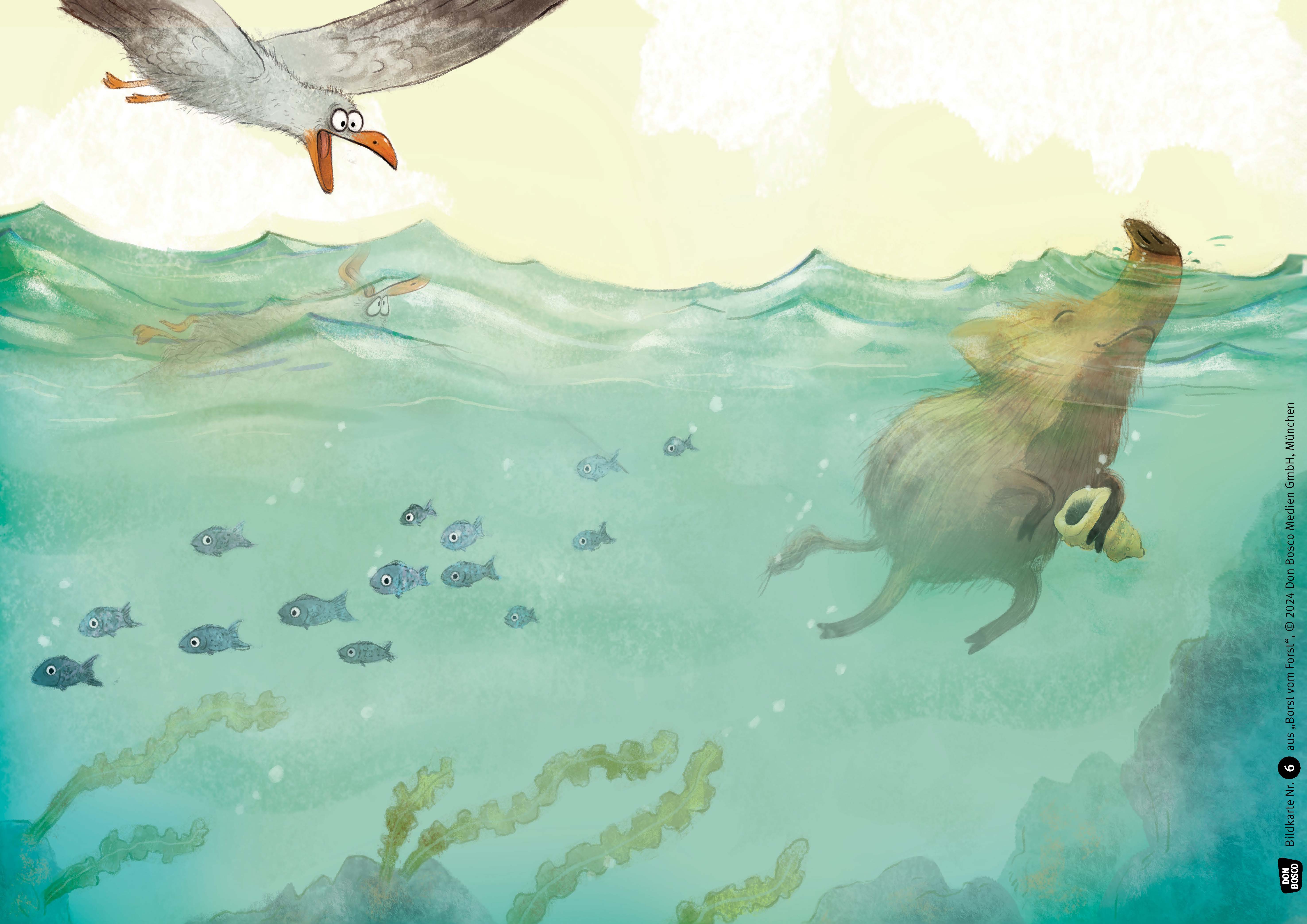 Borst vom Forst. Kamishibai Bildkartenset