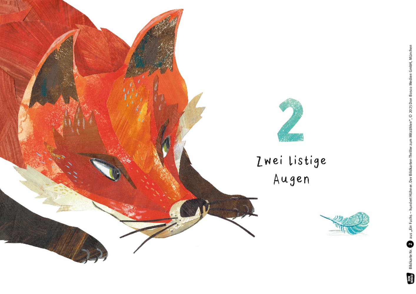 Ein Fuchs ? hundert Hühner. Der Bildkarten-Thriller zum Mitzählen. Kamishibai Bildkartenset