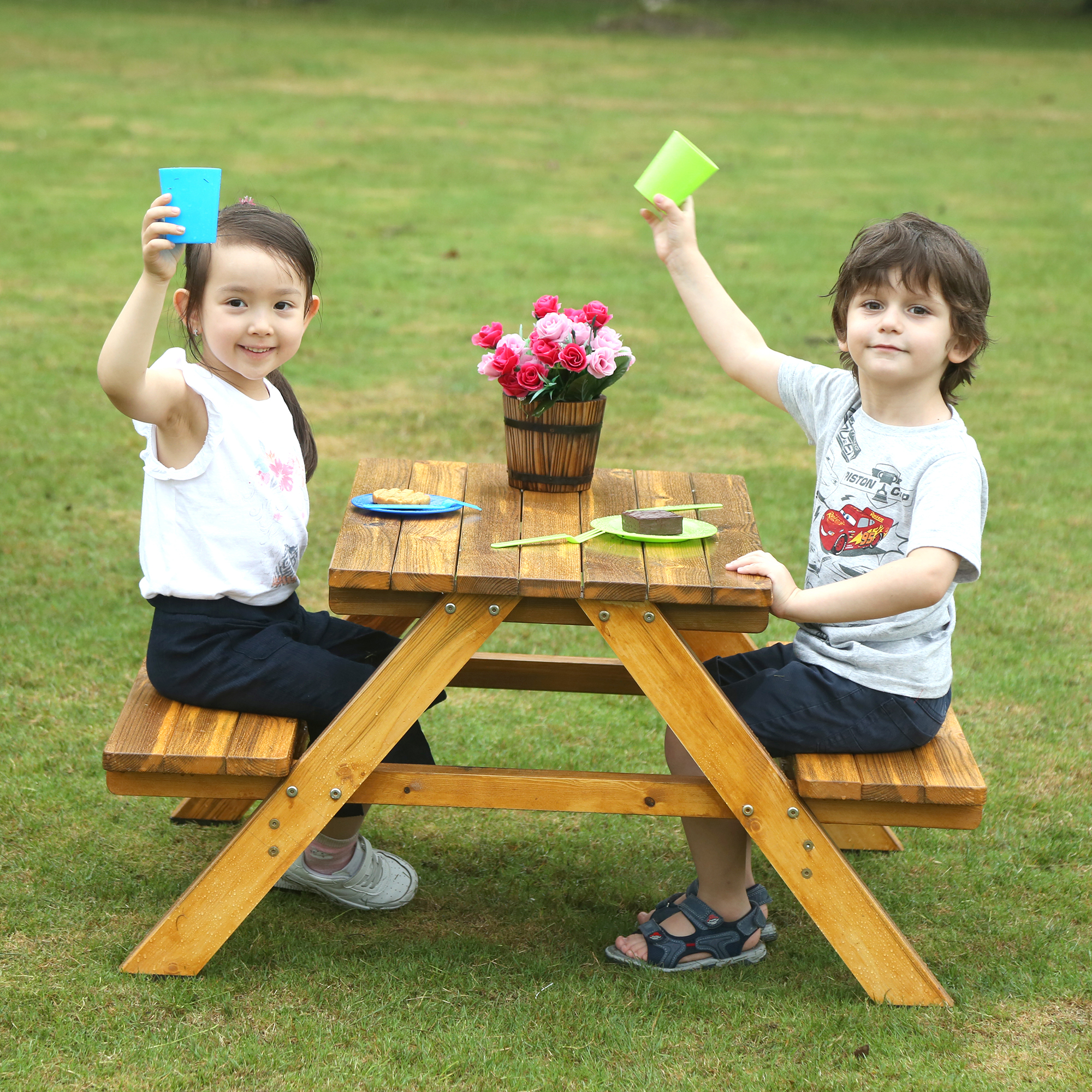 Outdoor Kindersitzgruppe