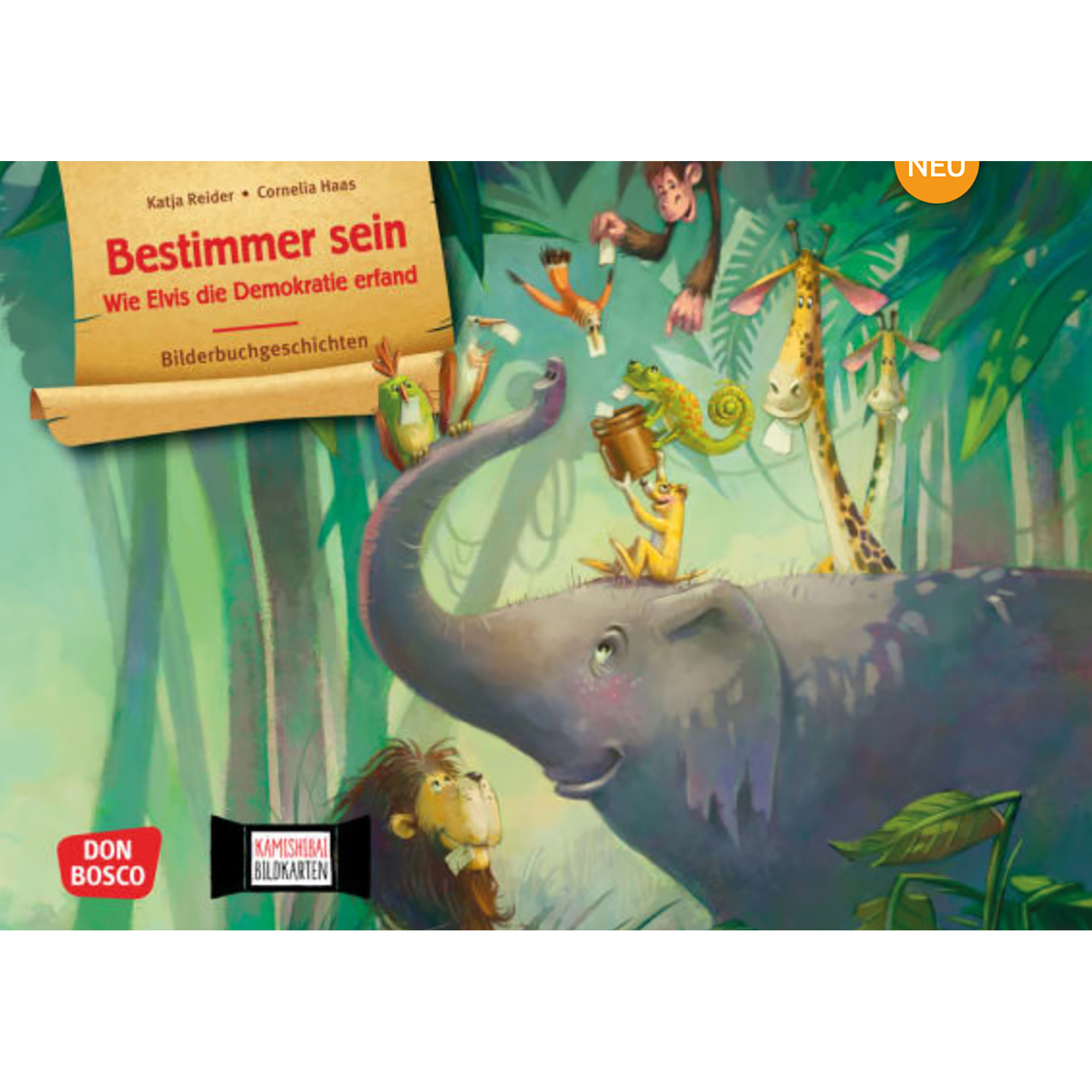 Bestimmer sein. Wie Elvis die Demokratie erfand. Kamishibai Bildkartenset