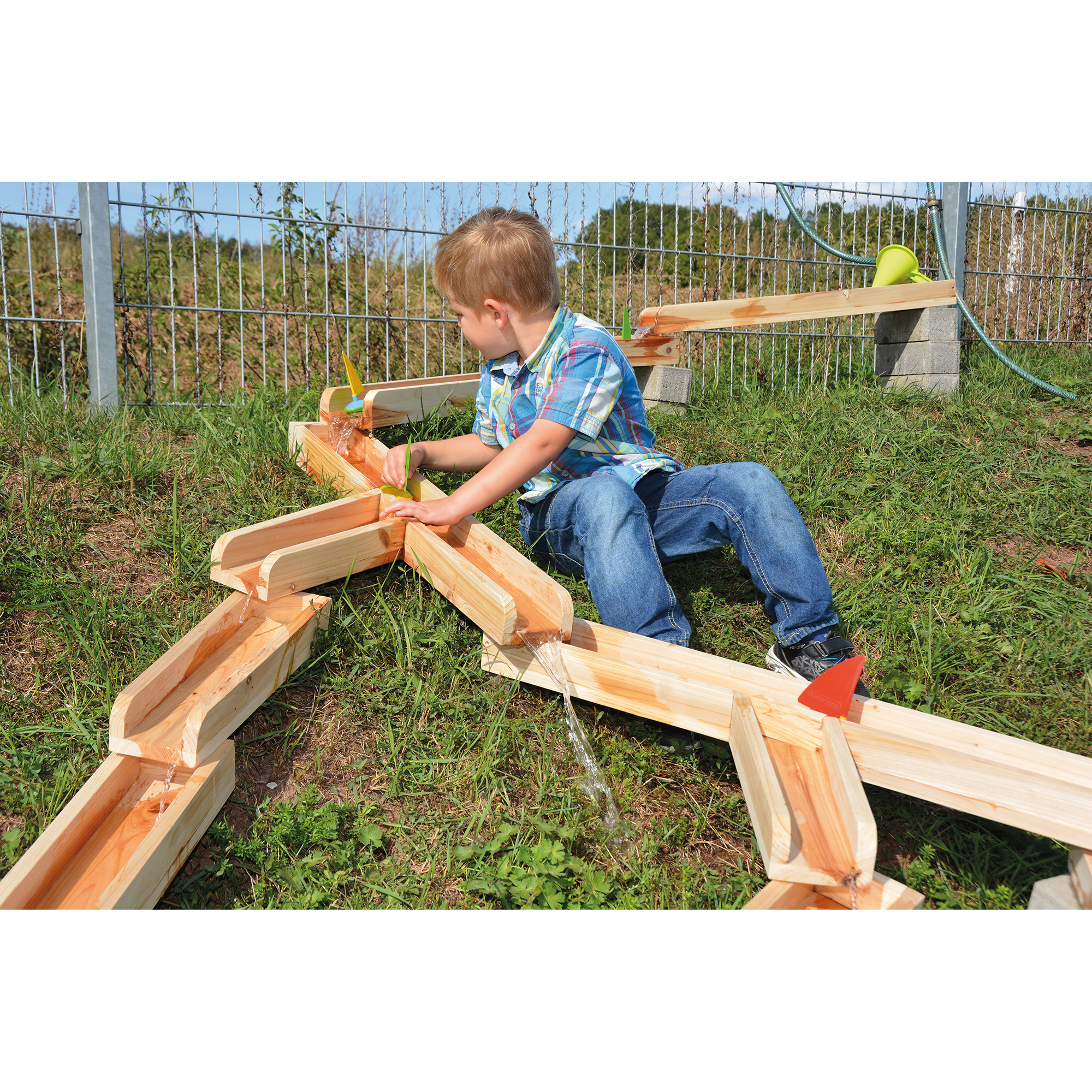 Kreativ Wasser- und Murmelbahn