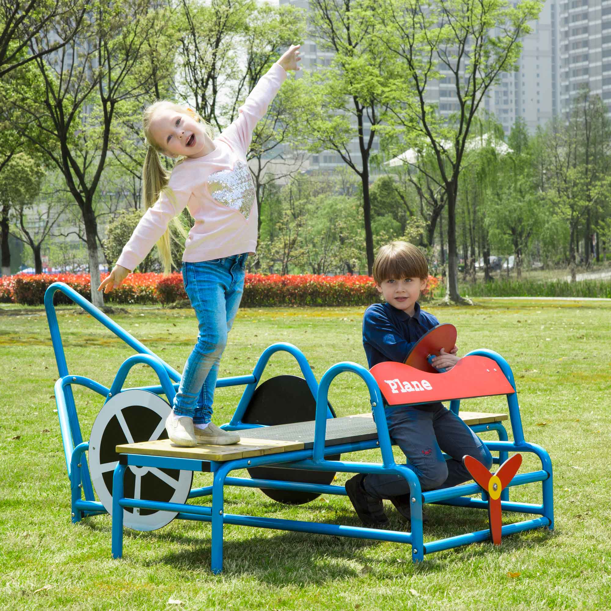 Mobile Bewegungswelt ? Flexibel & voller Entwicklung - Flugzeug