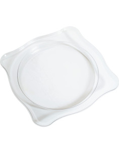 Faszinationsschale transparent für Leuchtkübel