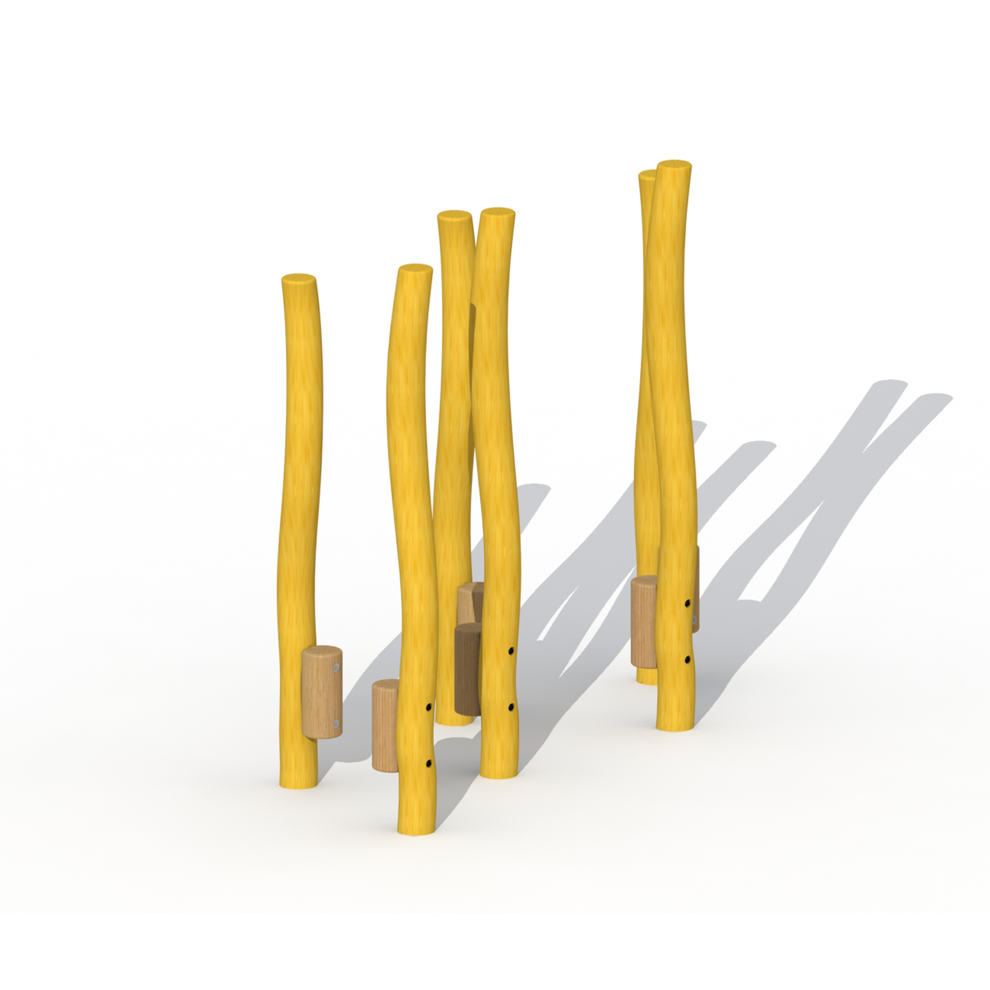 Robinie Stelzen 6 Pfosten