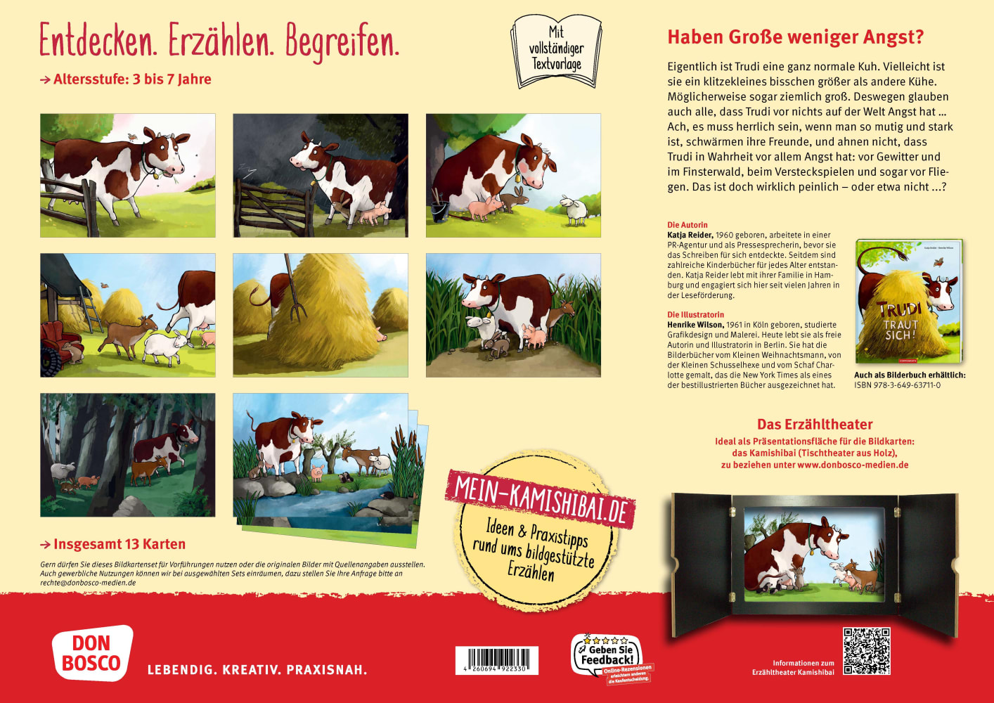 Trudi traut sich. Kamishibai Bildkartenset