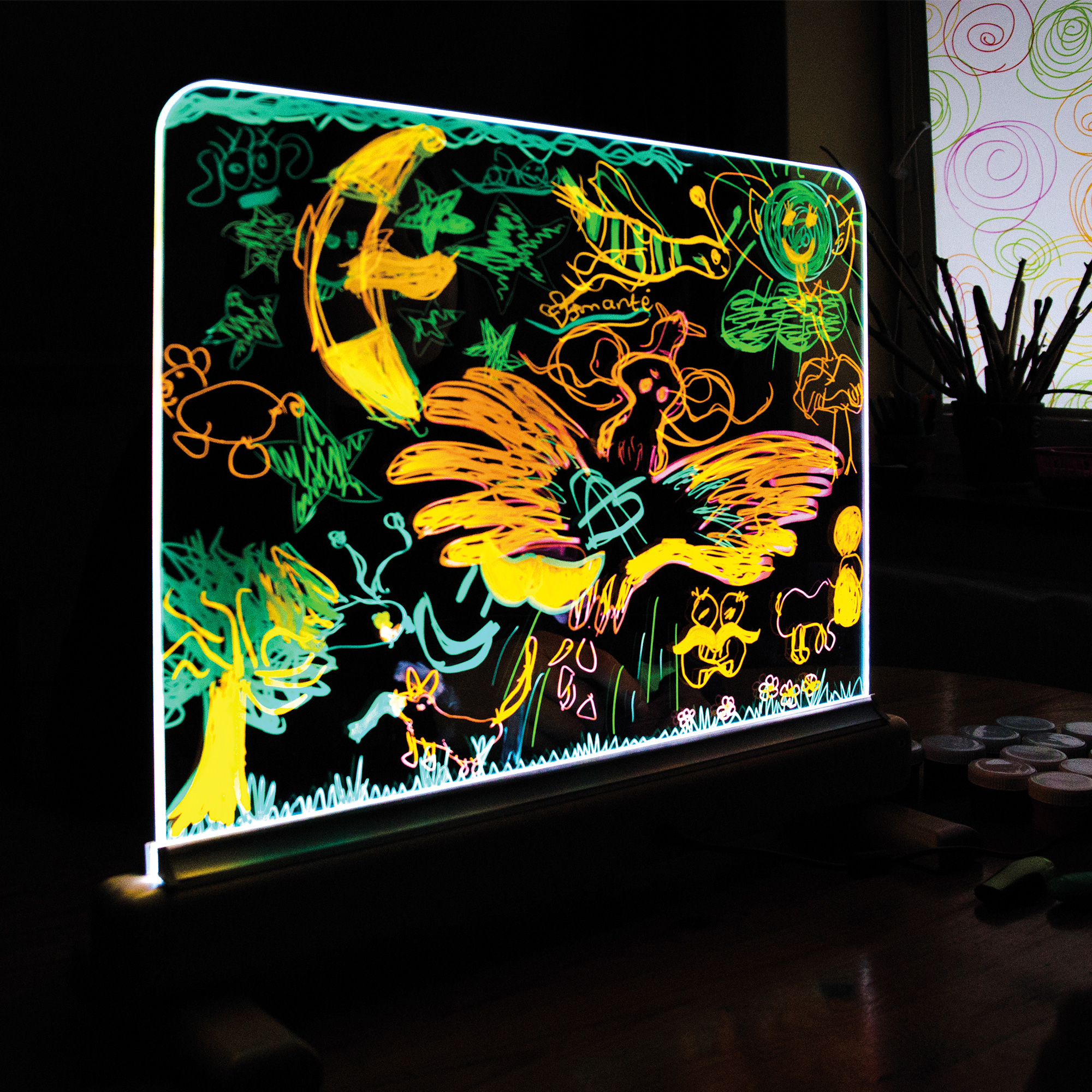 Magische Leucht-Staffelei