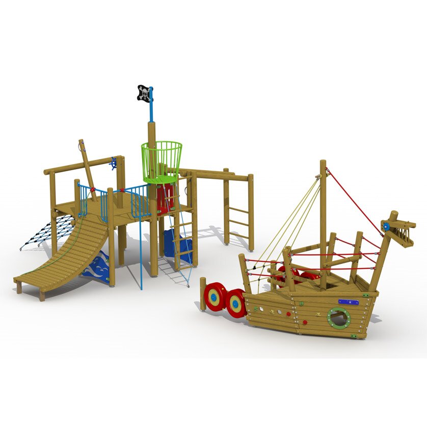 Wikingerschiff Spielplatzgerät