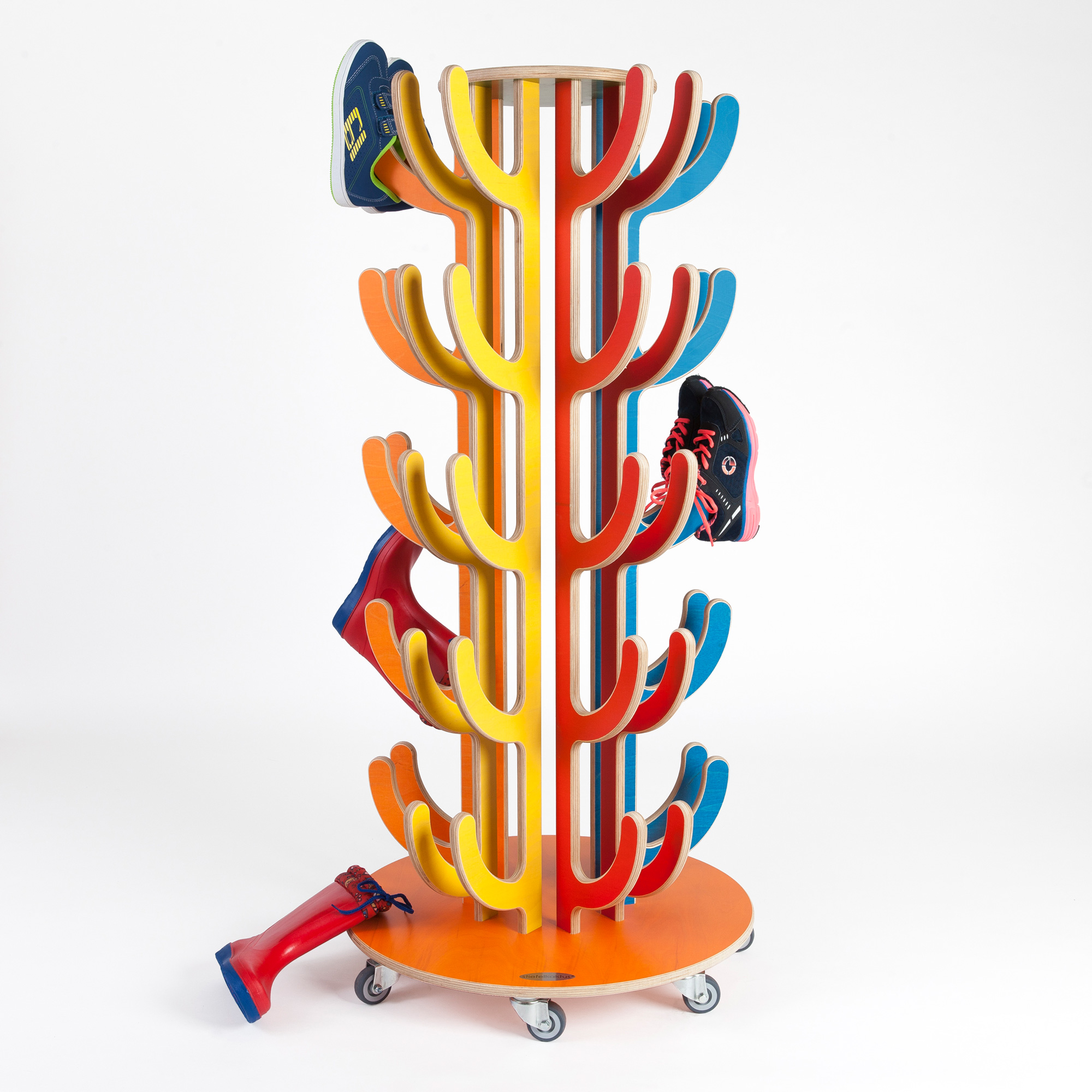 Stiefelkaktus® bunt für 25 Paar Schuhe