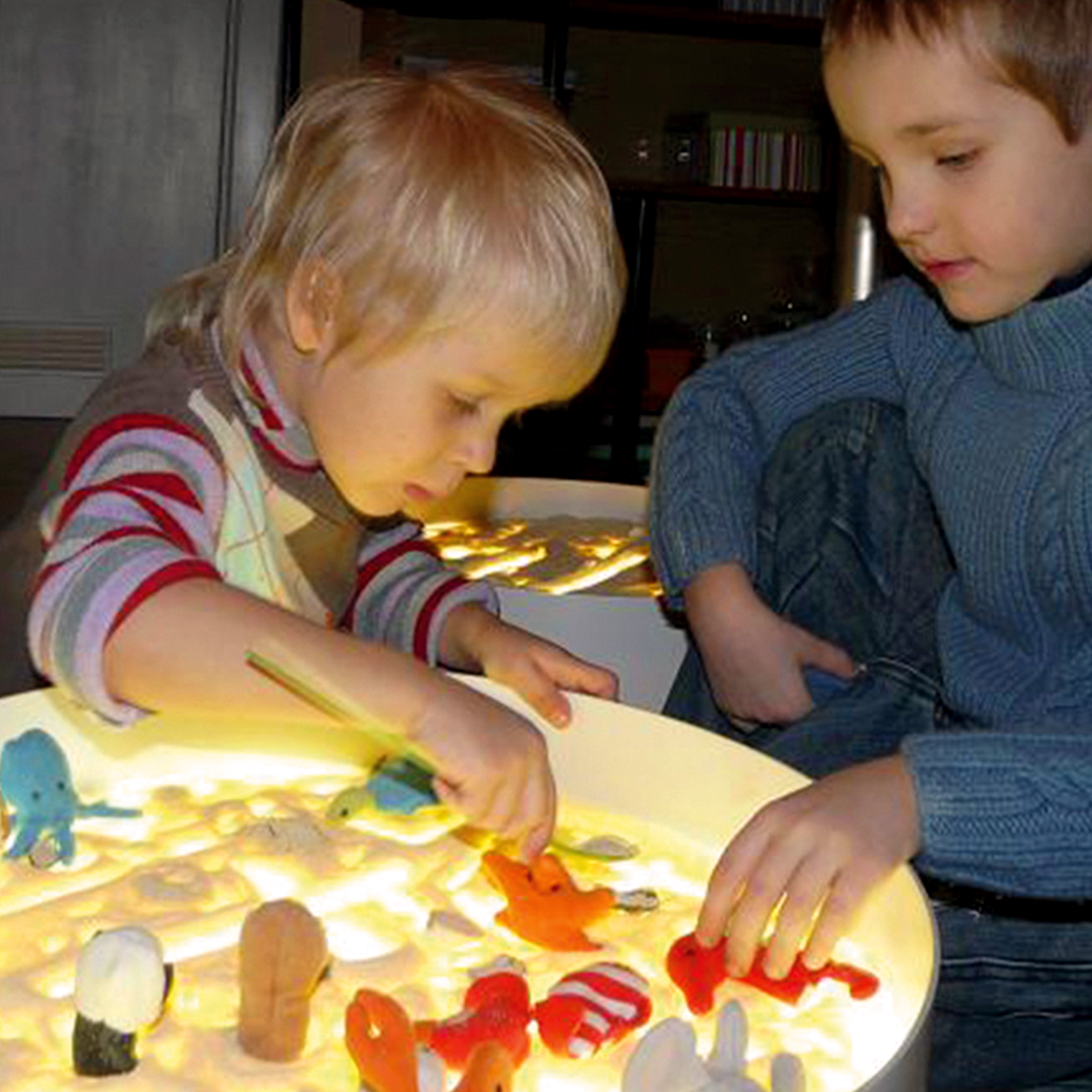 Magischer Leuchttisch