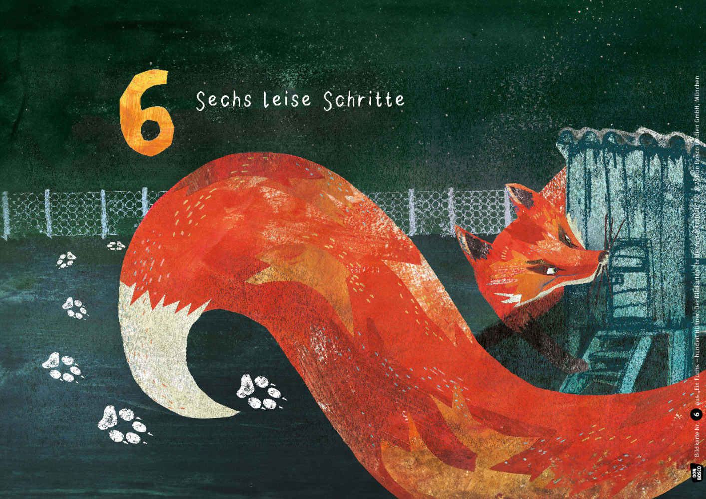 Ein Fuchs ? hundert Hühner. Der Bildkarten-Thriller zum Mitzählen. Kamishibai Bildkartenset