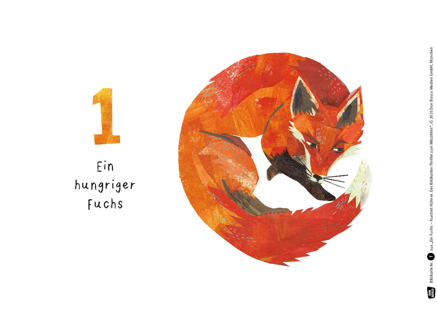 Ein Fuchs ? hundert Hühner. Der Bildkarten-Thriller zum Mitzählen. Kamishibai Bildkartenset