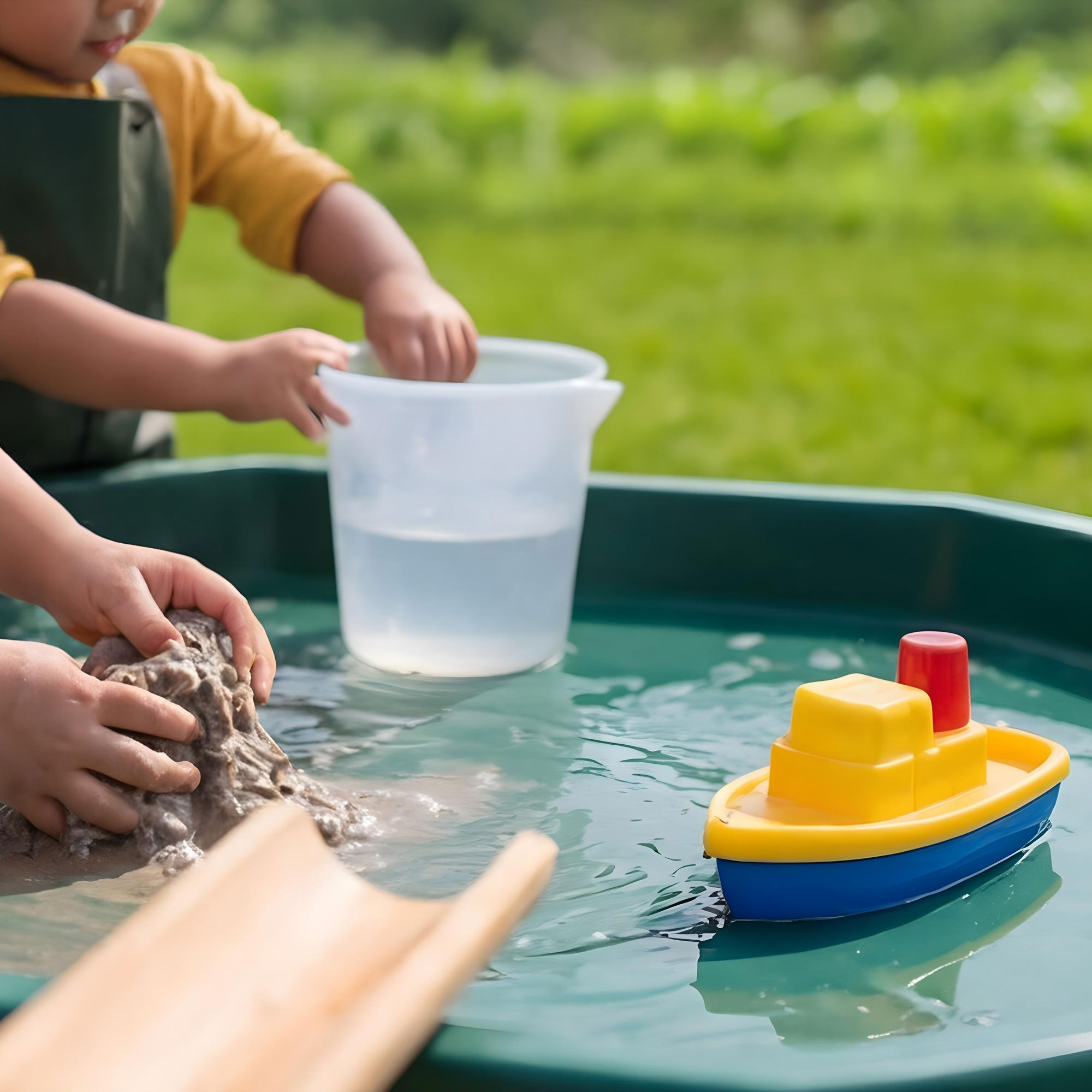 Wasserstraßenset für Experimentierwannen