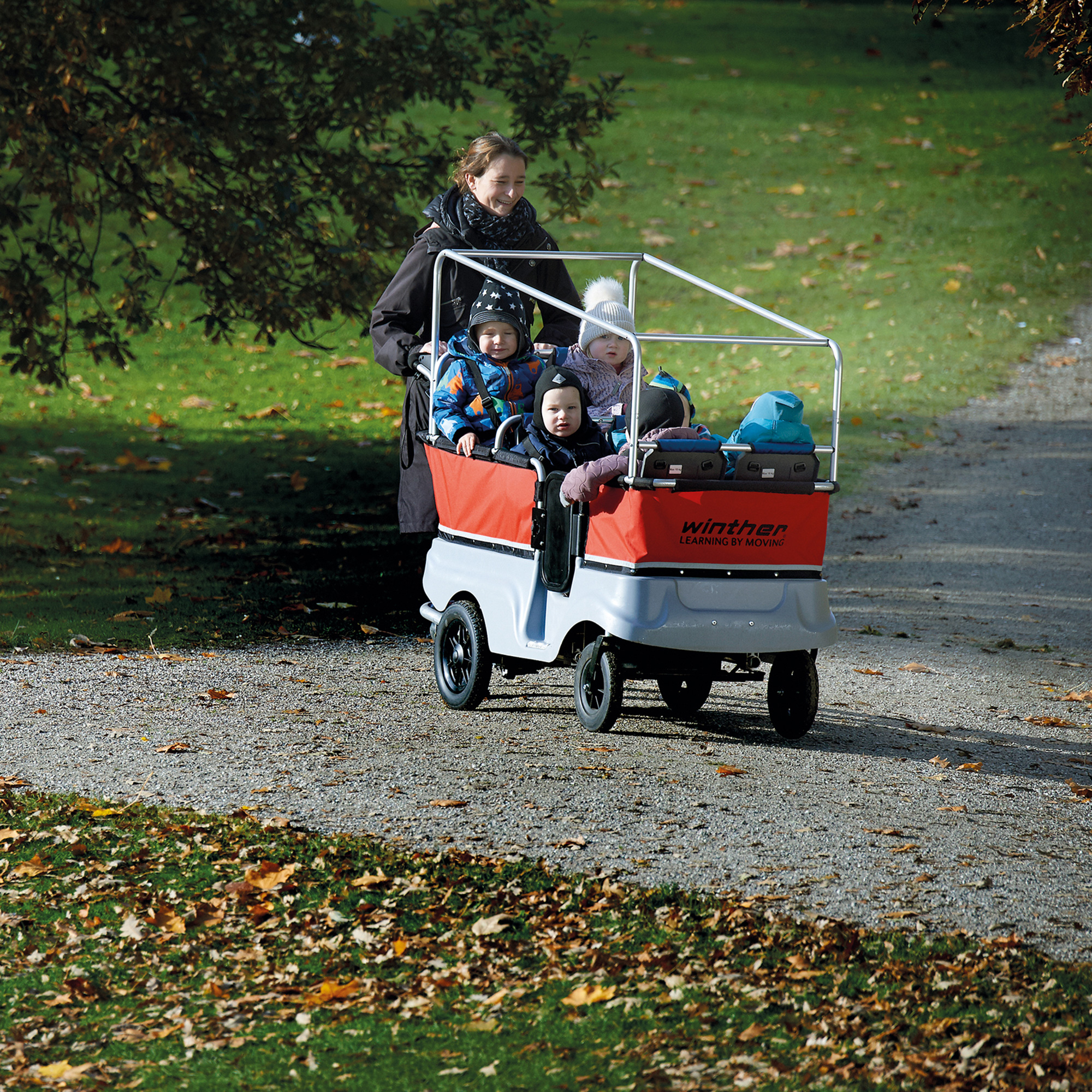 Winther Elektro-Krippenwagen für 6 Kinder