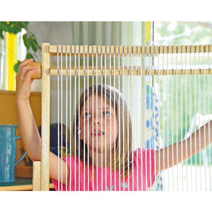 Webrahmen groß inkl. Wolle