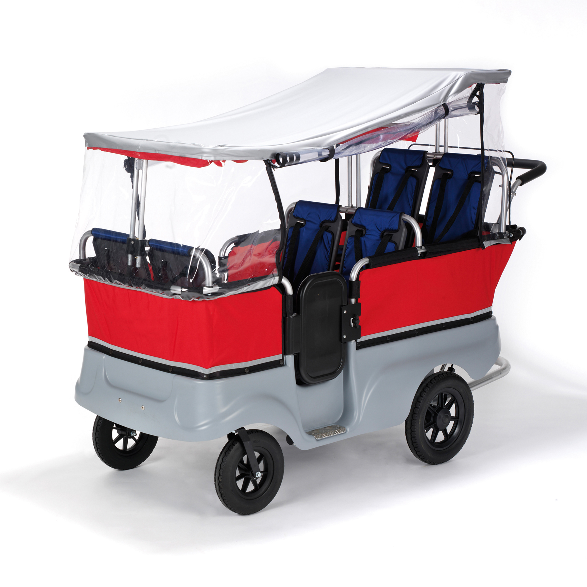 Regenschutz für E-Turtle für 6 Kinder