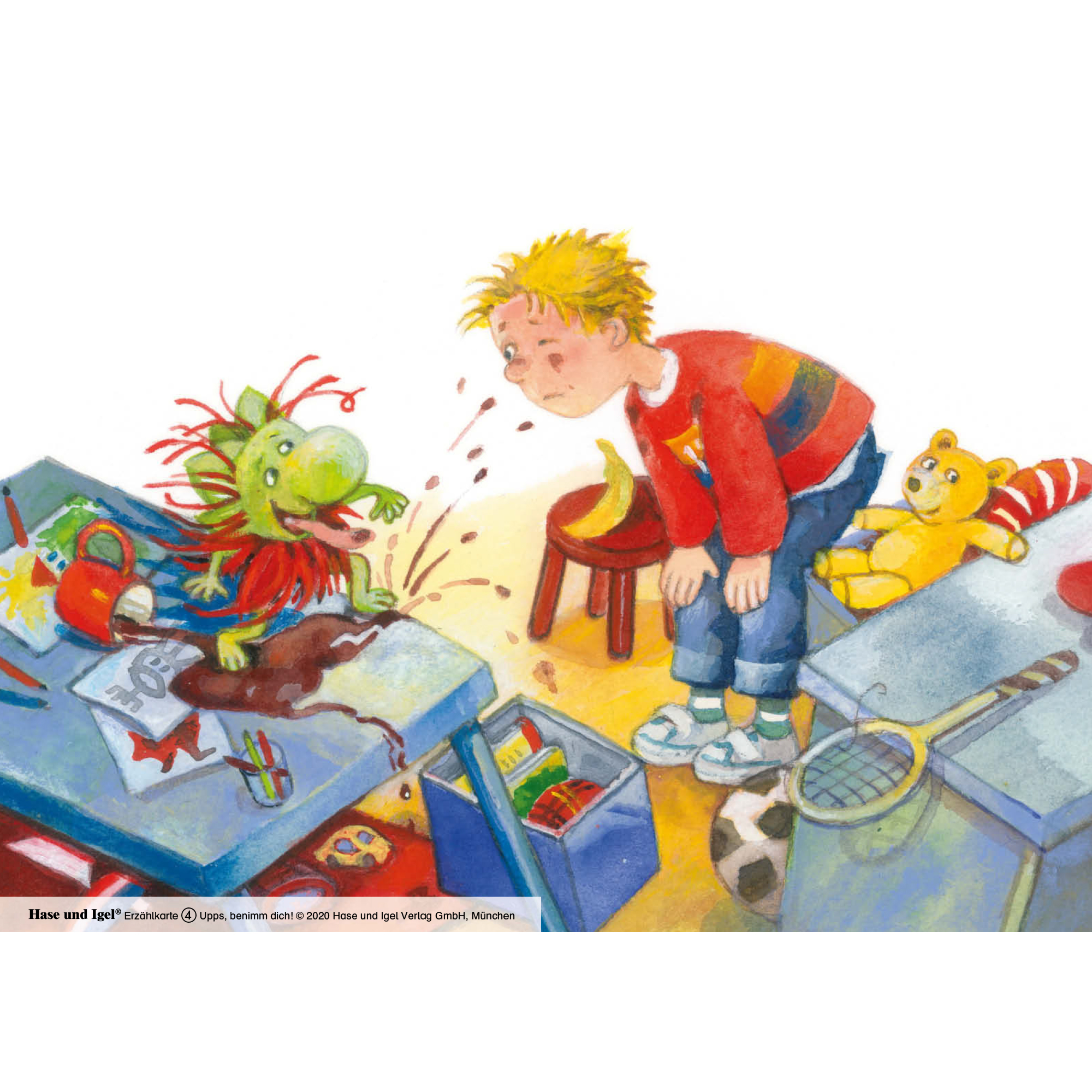 Upps, benimm dich! / Kamishibai Bildkarten