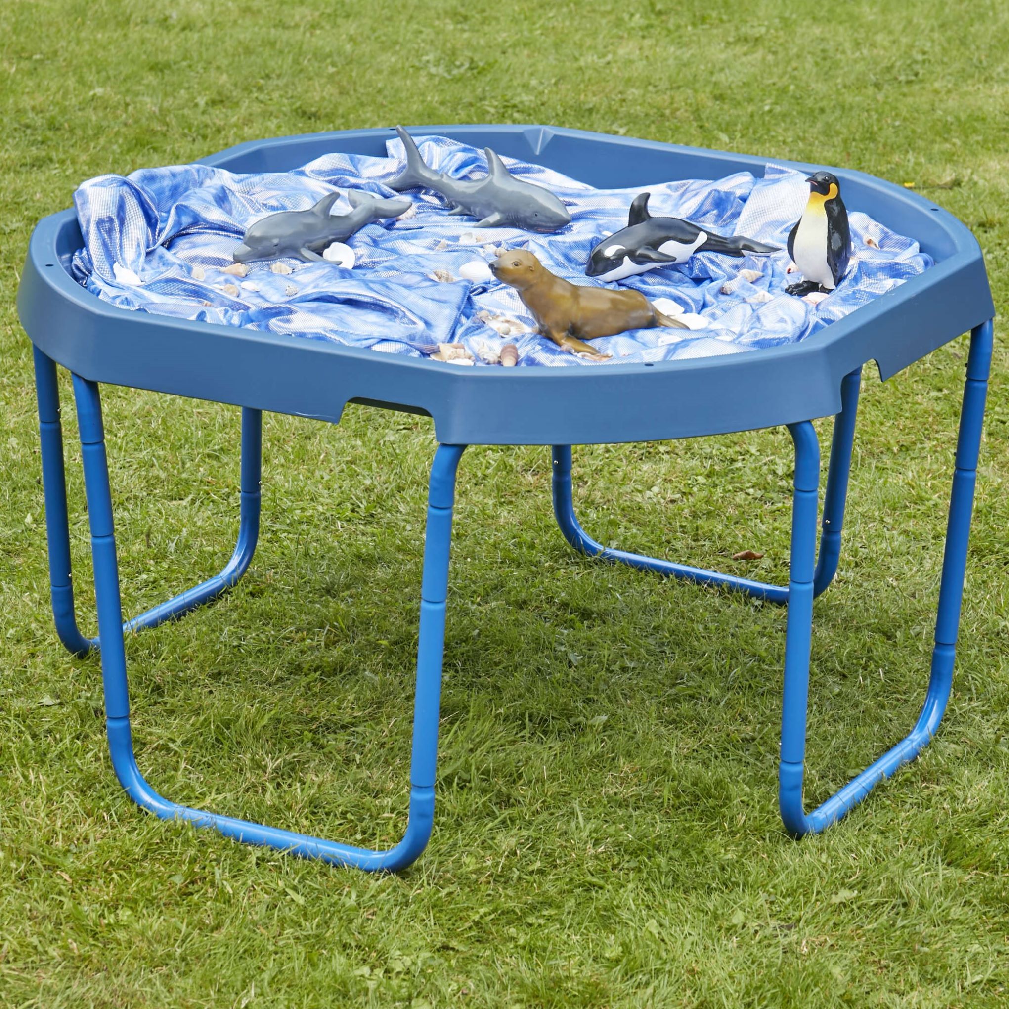 Gestell für Entdecker- u. Experimentier-Tisch Marineblau