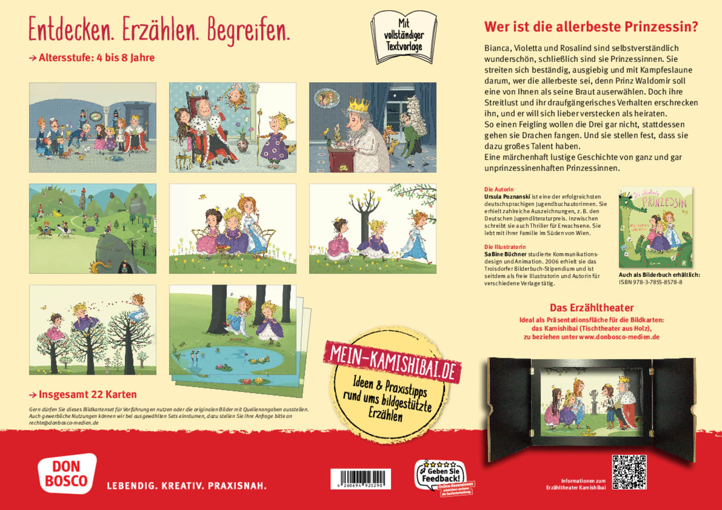 Die allerbeste Prinzessin. Kamishibai Bildkartenset