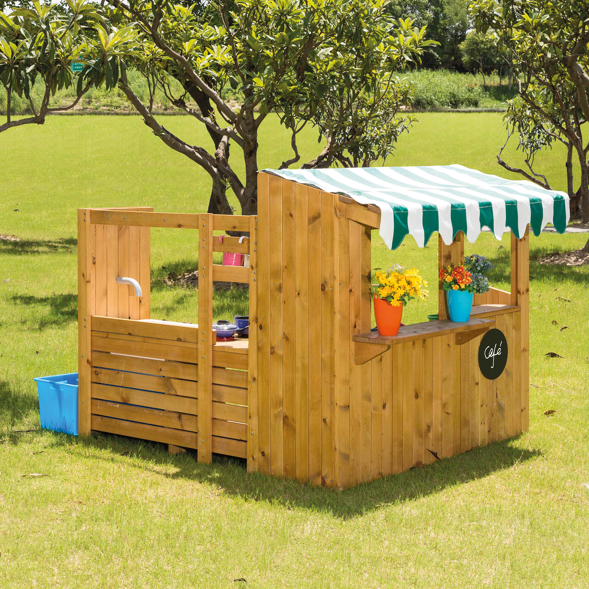 Outdoor-Snack Bar + Outdoor Spielküche mit Pumpe