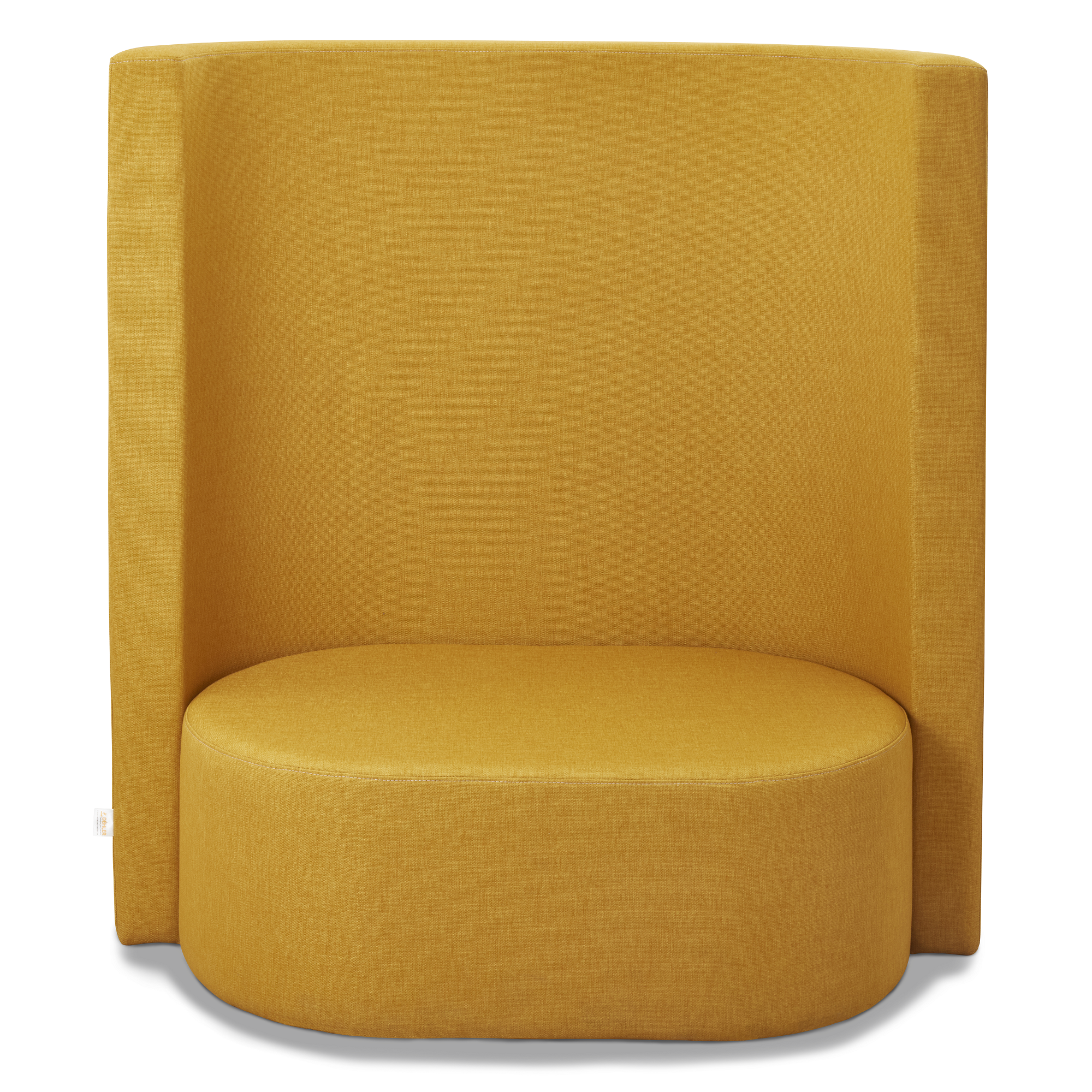 Akustiksofa Eden mit Webstoff Kaluna Blush