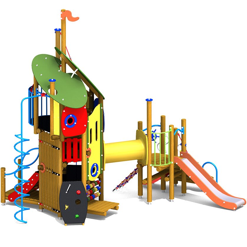 Der gestiefelte Kater mit Edelstahlrutsche