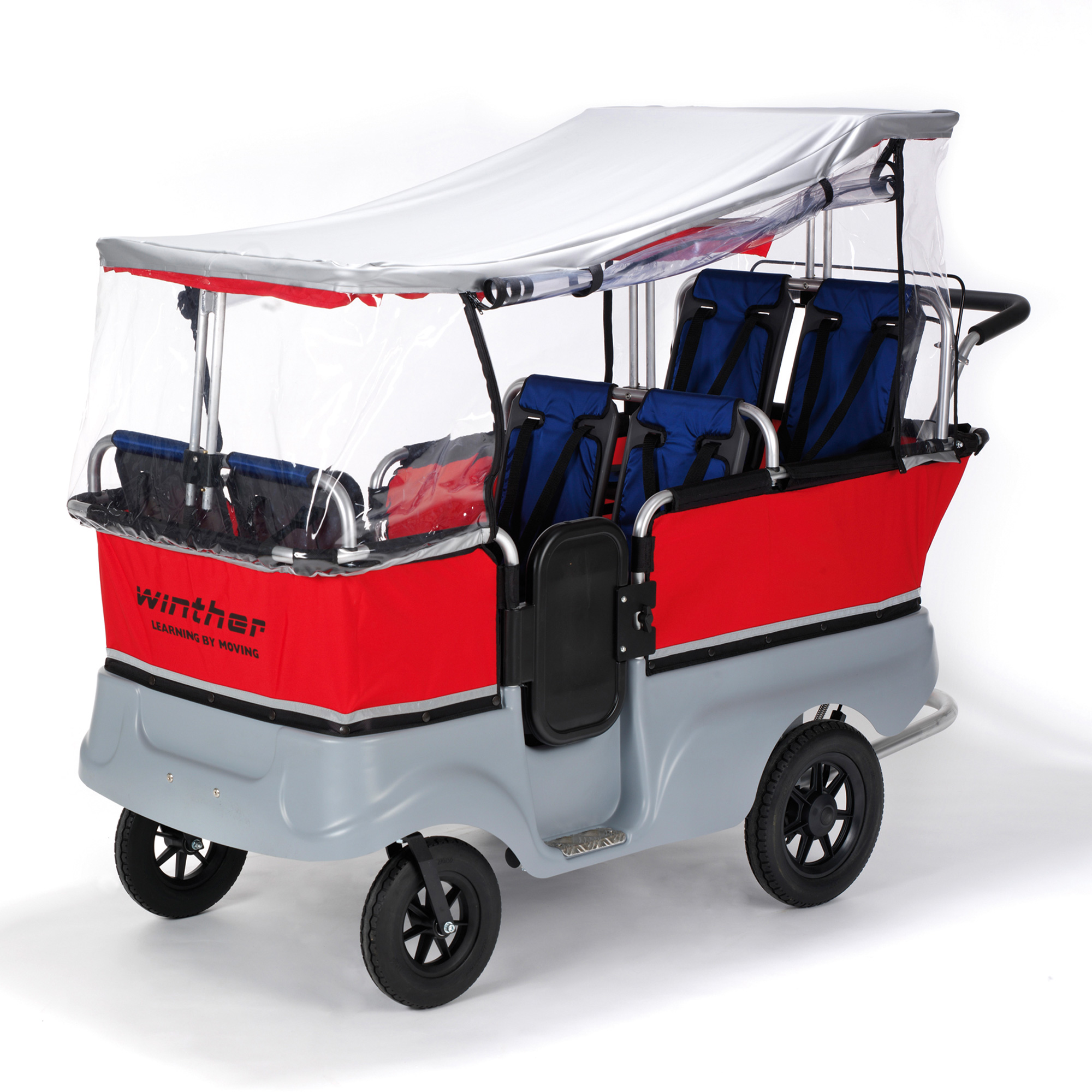 Regenverdeck für 6-sitzer Turtle Krippenwagen