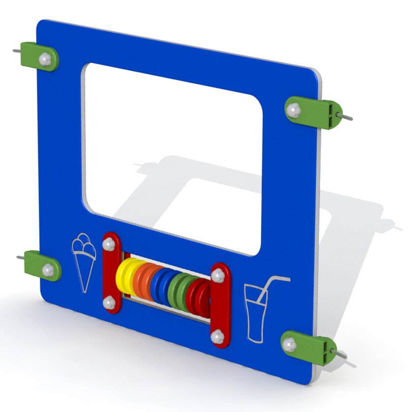 Spielwand Kaufmannsladen