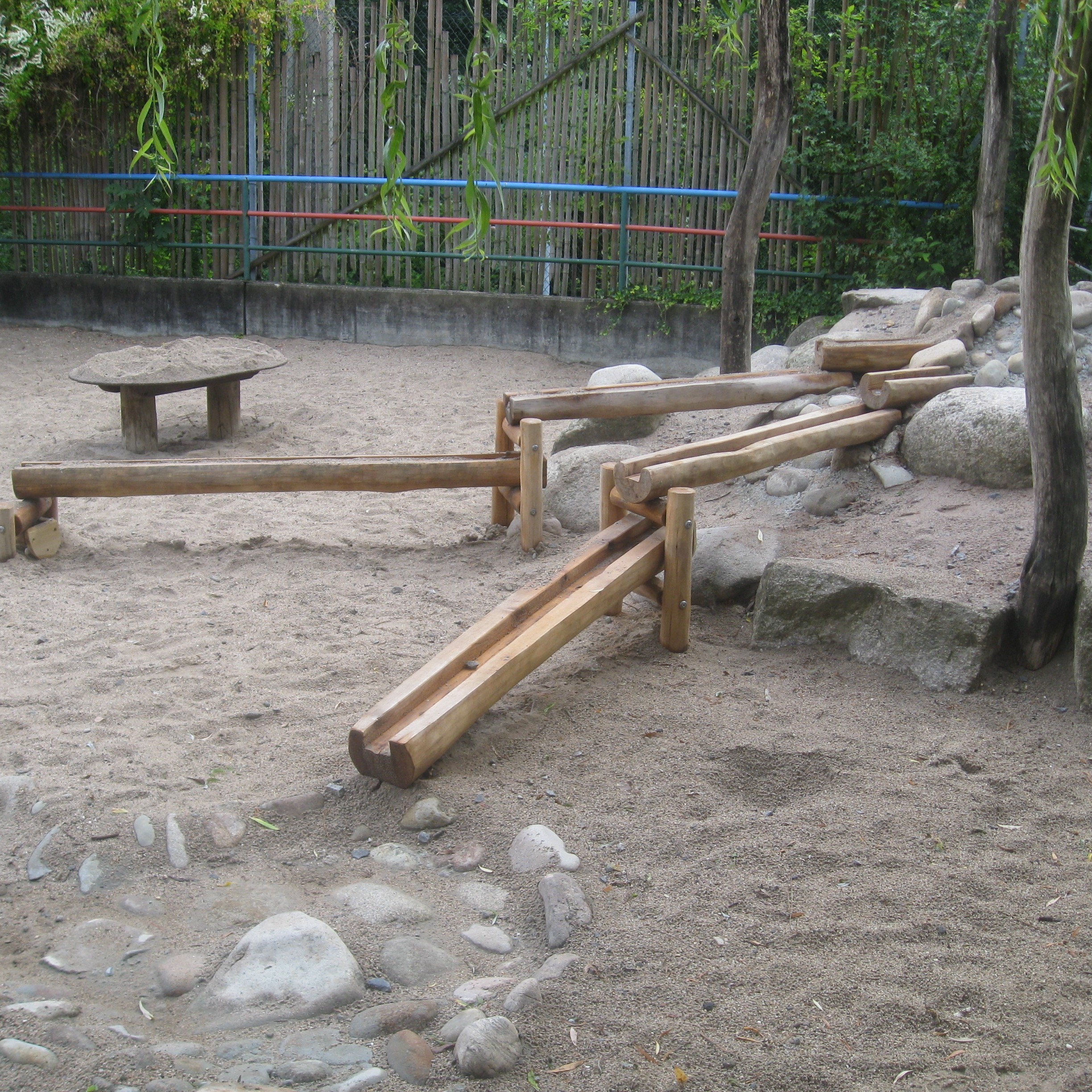 Rinne für Matschanlage 200 cm in Robinie