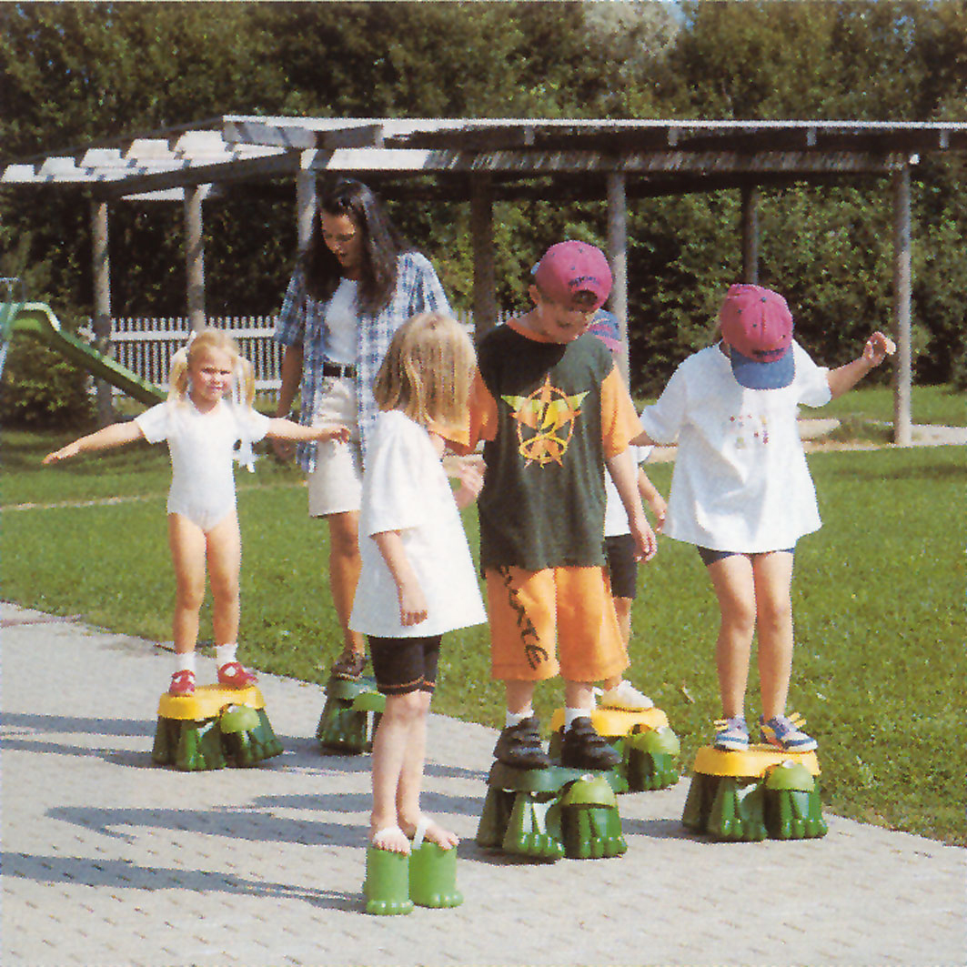 Wackel Turtle - Laufschildkröte gelb